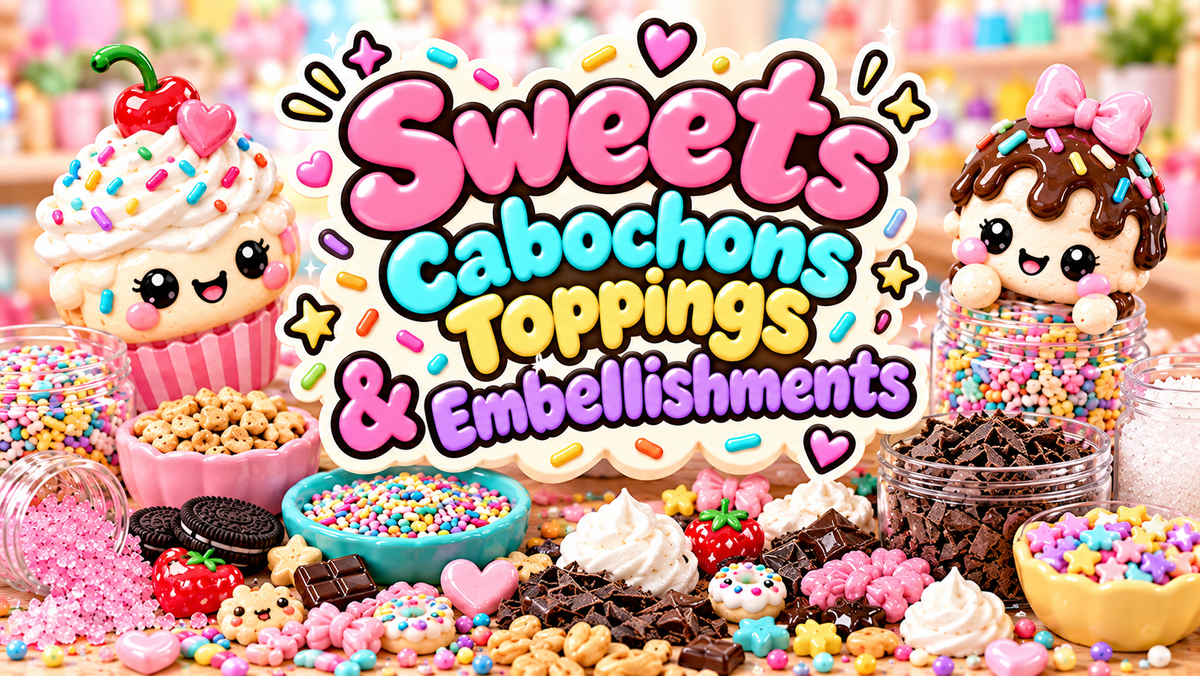 Sweet Embellishments / Fake Bake Toppings