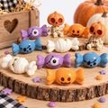 10pcs Halloween/Fall Cabochons - Skeleton & candies