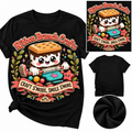 TeeDesign#1 - 100% Cotton T-Shirt, Craft Smore, Smile Smore
