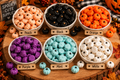 10pcs Halloween/Fall Cabochons - pumpkins