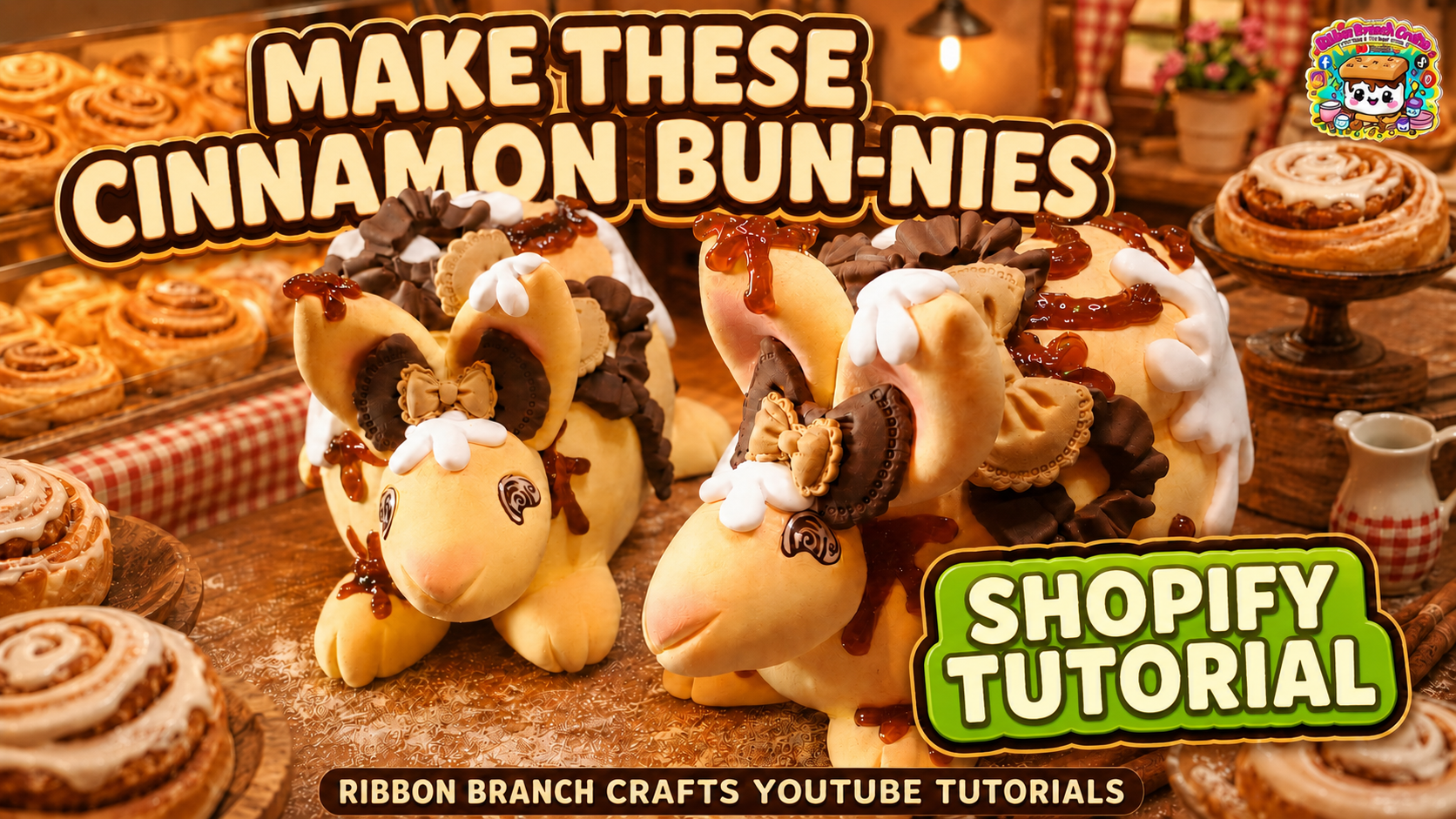 Cinnamon Roll Bun-ny Tutorial