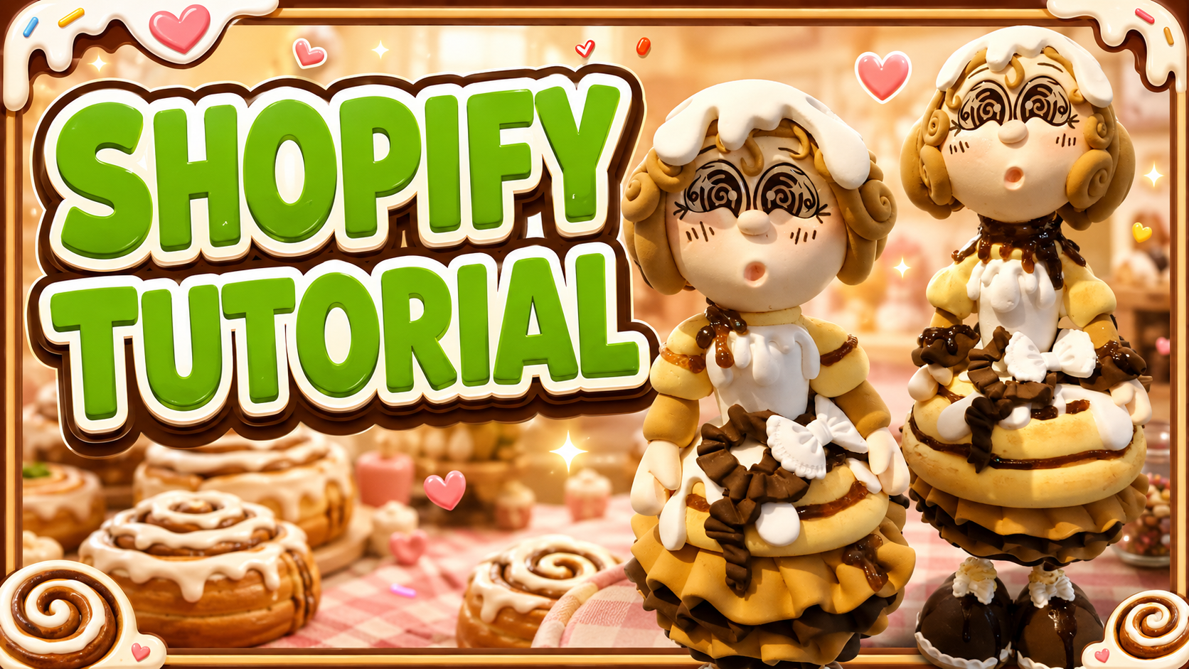 Cinnamon Roll Girl Tutorial