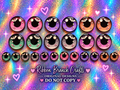 HOLIDAY #6 / ORIGINAL DESIGN / Resin eyes for clay / Ribbon Branch Crafts / air dry foam clay / porcelain clay / doll eyes / felt eyes