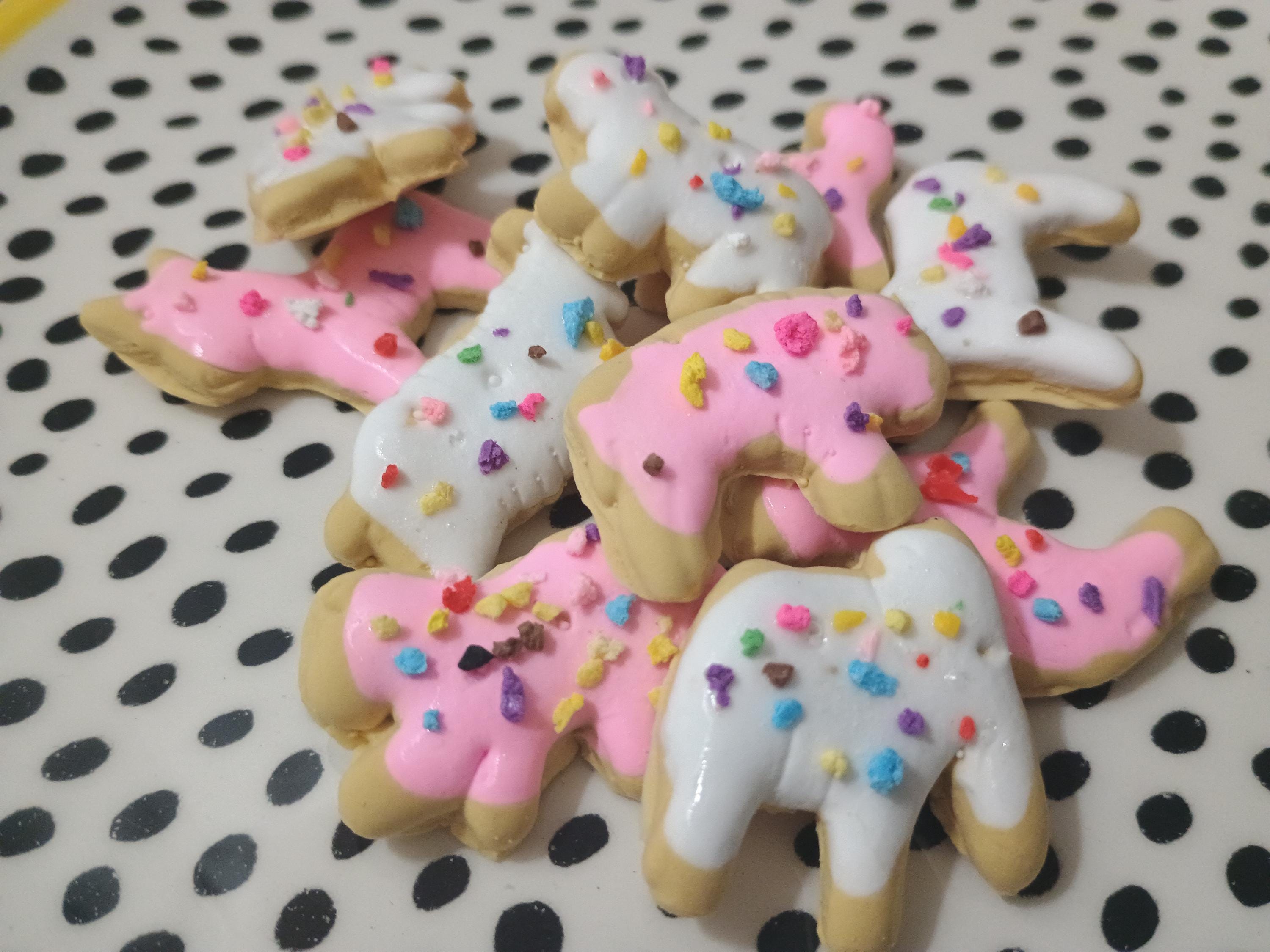 10pcs fake frosted animal cookies pieces for crafting slime charms candy topping cabachon embeds