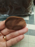 FIRM - COFFEE BEAN - air dry foam clay