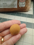 FIRM - MILK CHOCOLATE - air dry foam clay / Ribbon Branch Crafts