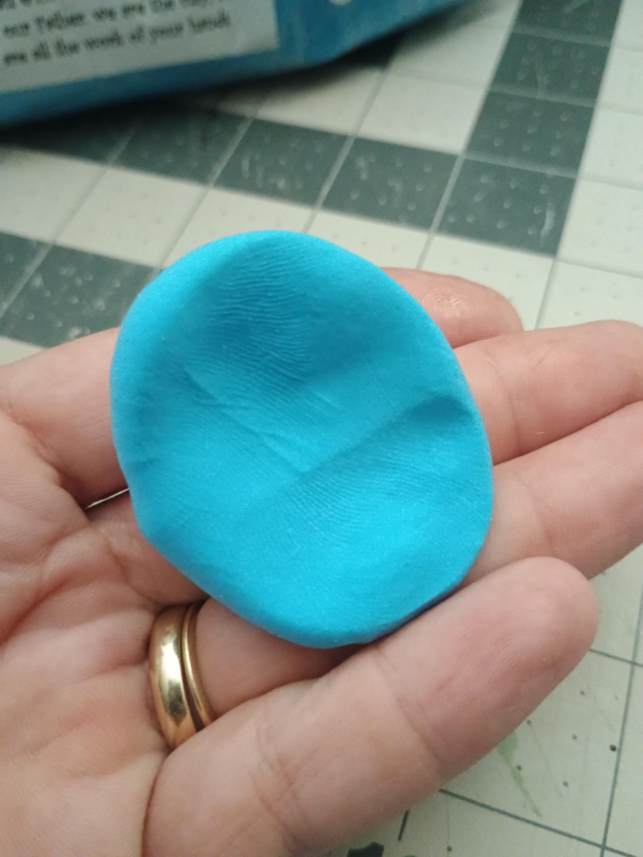FIRM 500grams (1.1lbs) GLACIER air dry foam clay / Ribbon Branch Crafts