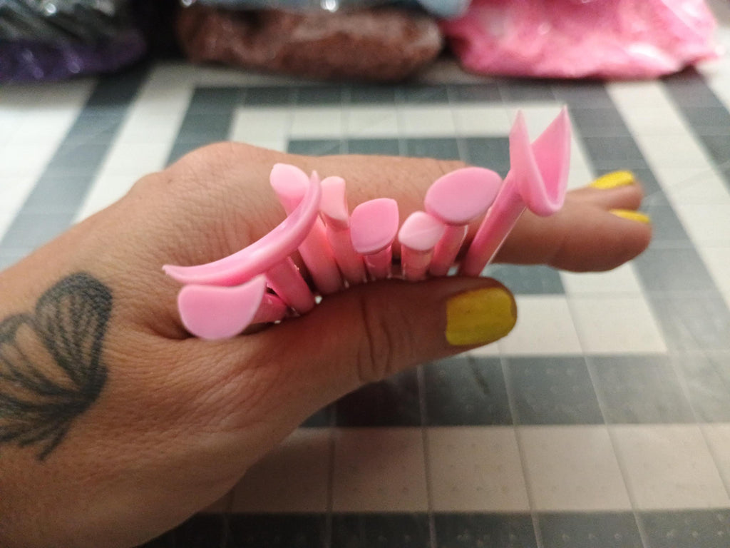 8pc set clay impression smile and mouth tools