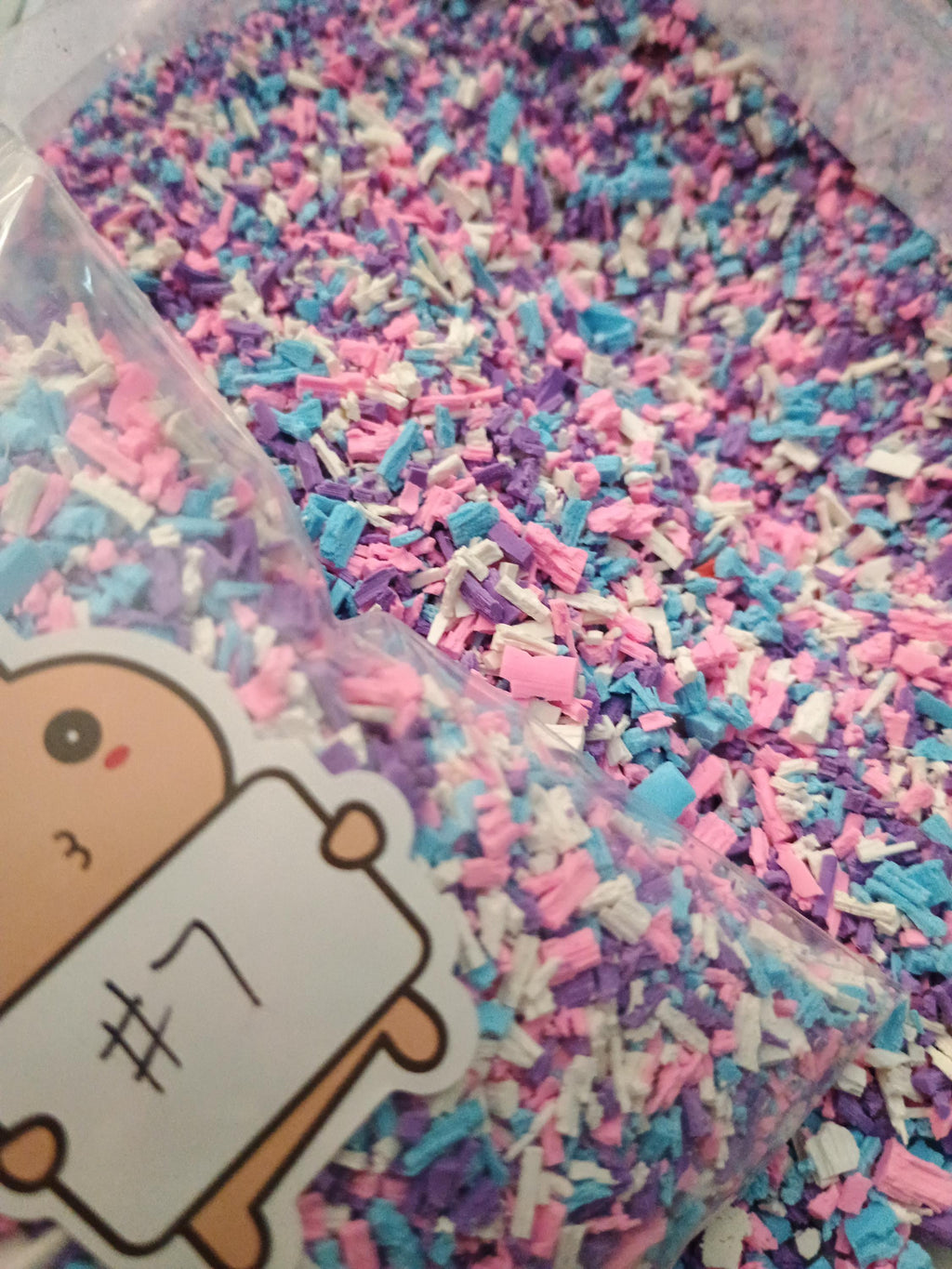CRUMBLE MIX #1-#9 of 50gram bag fake crumble sprinkles