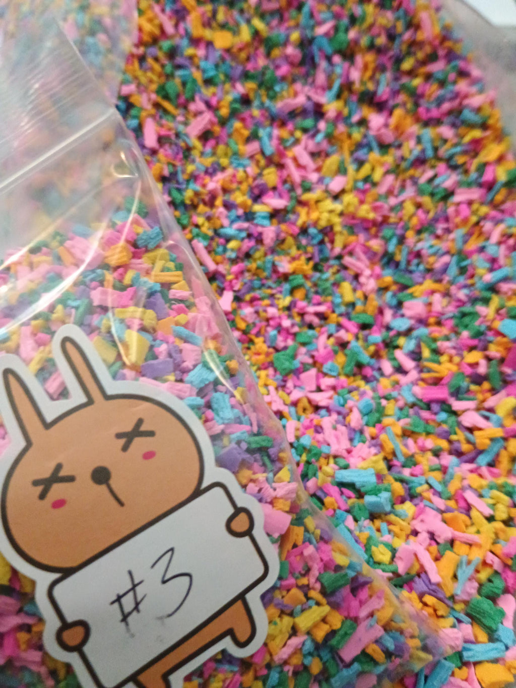 CRUMBLE MIX #1-#9 of 50gram bag fake crumble sprinkles