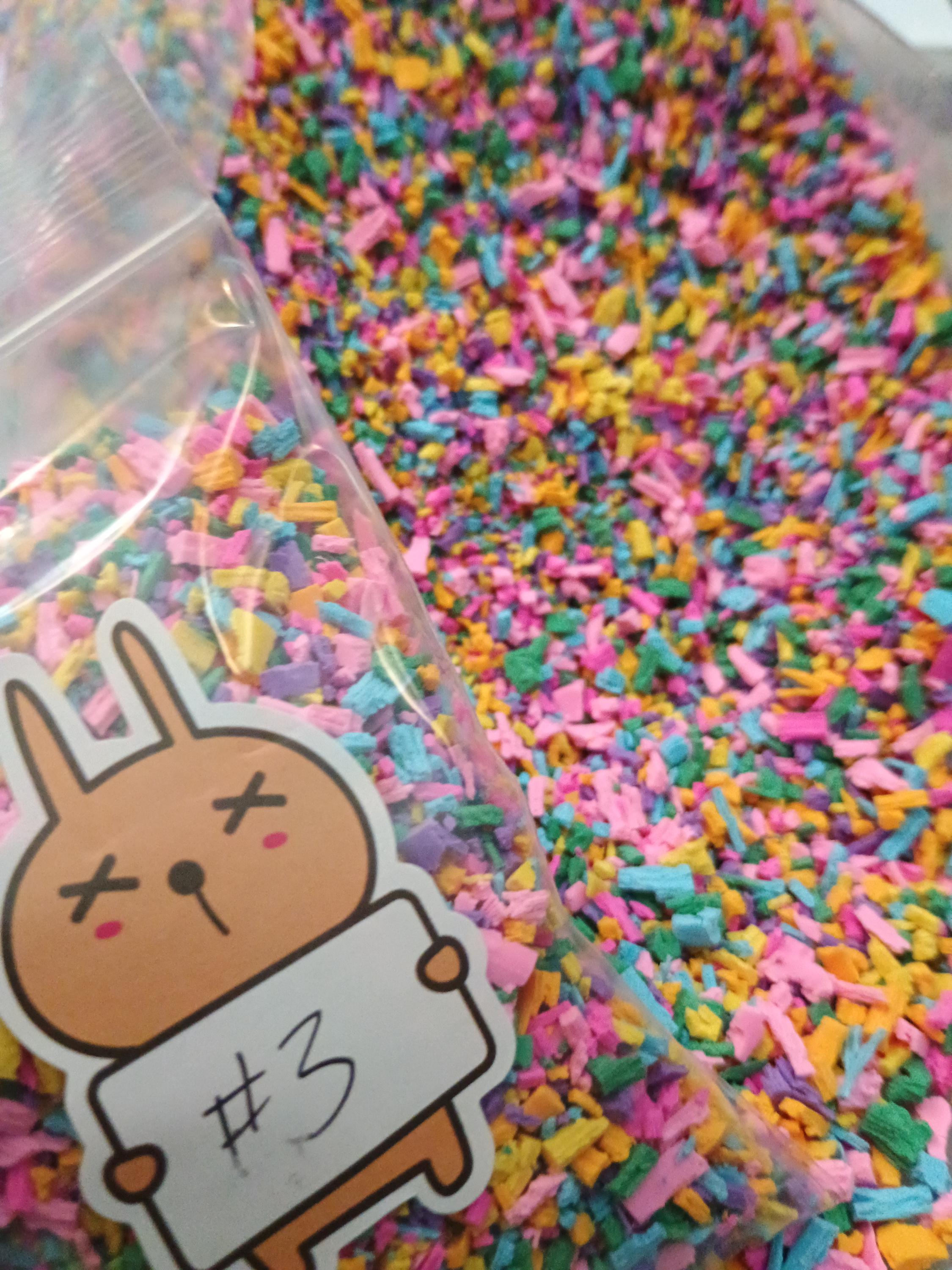 CRUMBLE MIX #1-#9 of 50gram bag fake crumble sprinkles