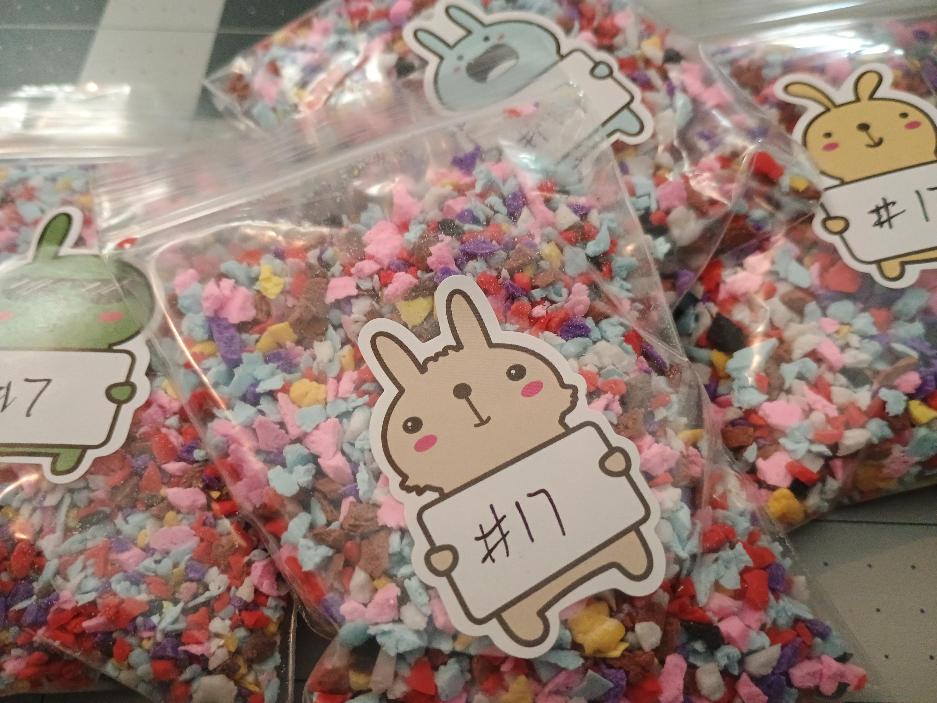 CRUMBLE MIX #10-#18 of 50gram bag fake crumble sprinkles