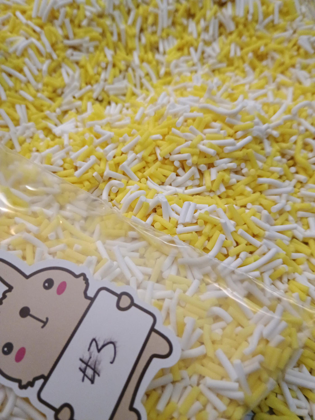 JIMMIES #1-#9 of 50gram bag fake sprinkles for crafting