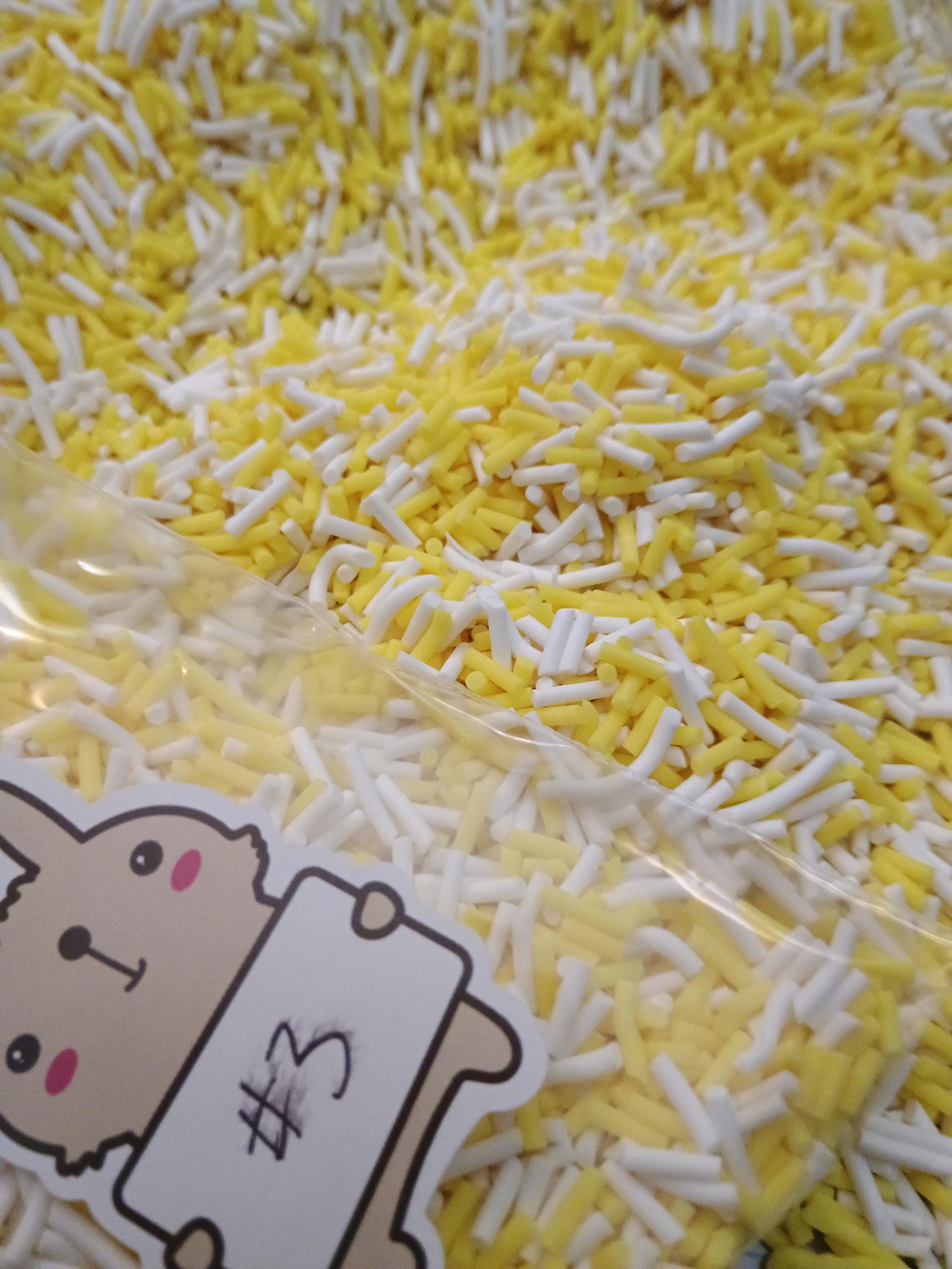 JIMMIES #1-#9 of 50gram bag fake sprinkles for crafting