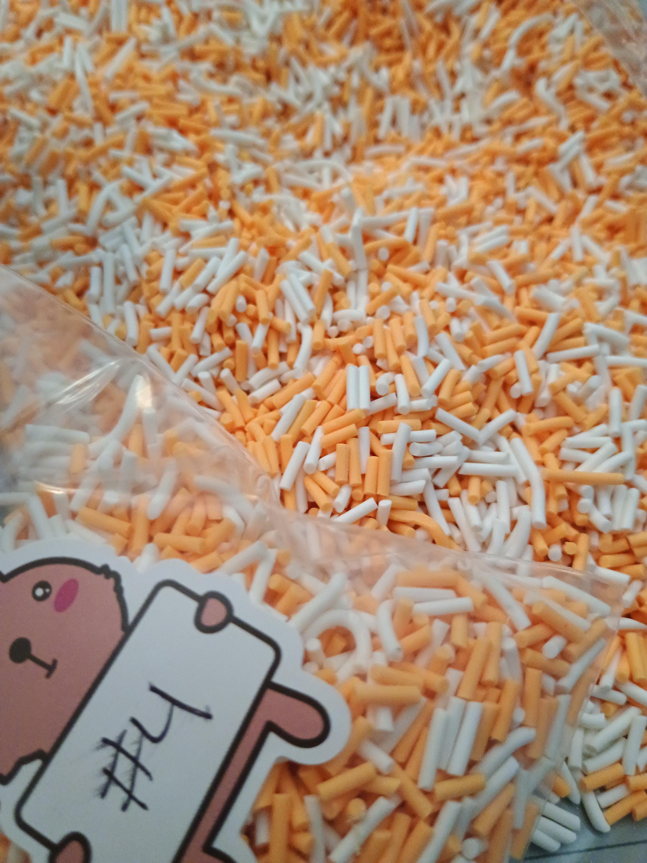 JIMMIES #1-#9 of 50gram bag fake sprinkles for crafting