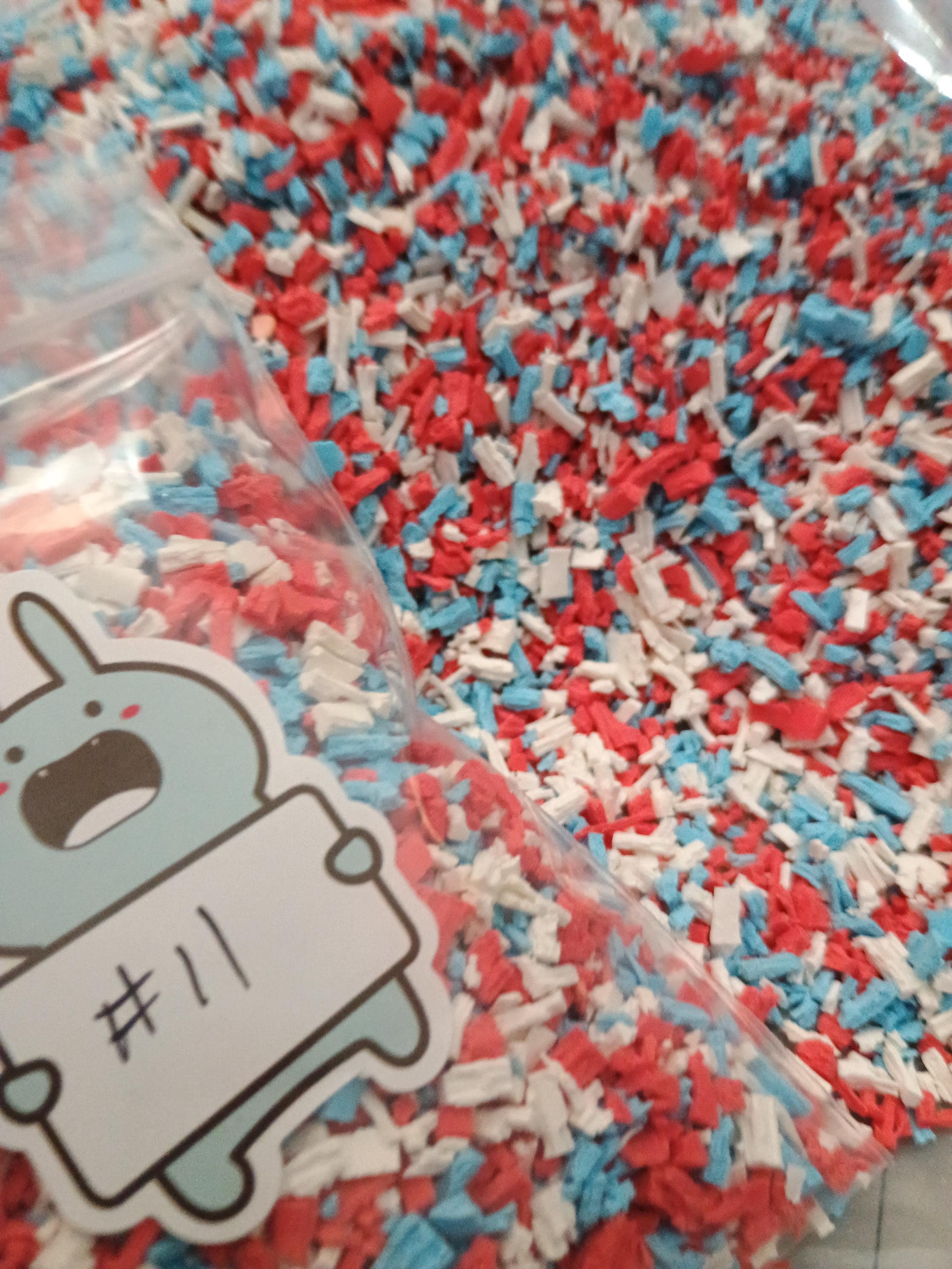 CRUMBLE MIX #10-#18 of 50gram bag fake crumble sprinkles