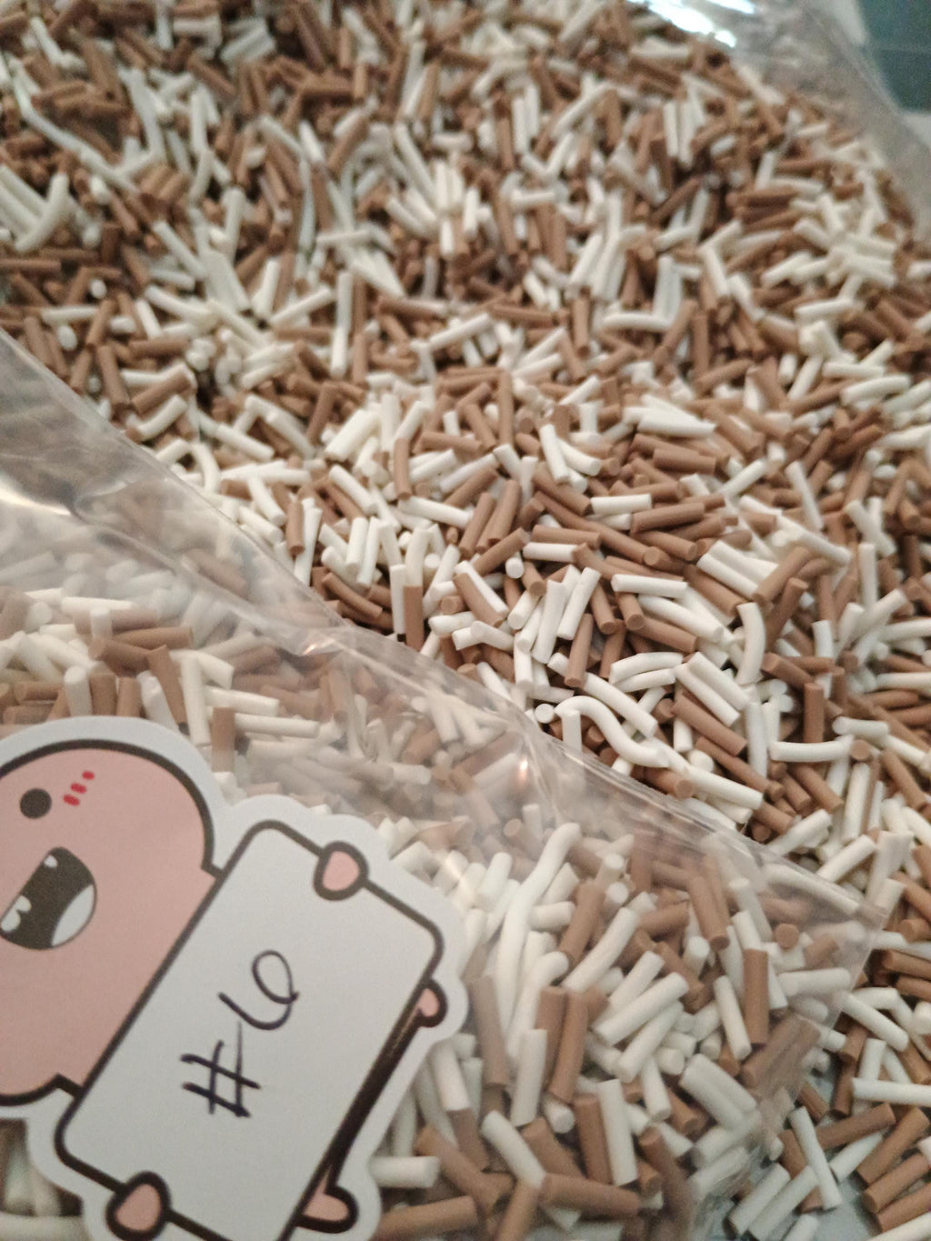 JIMMIES #1-#9 of 50gram bag fake sprinkles for crafting