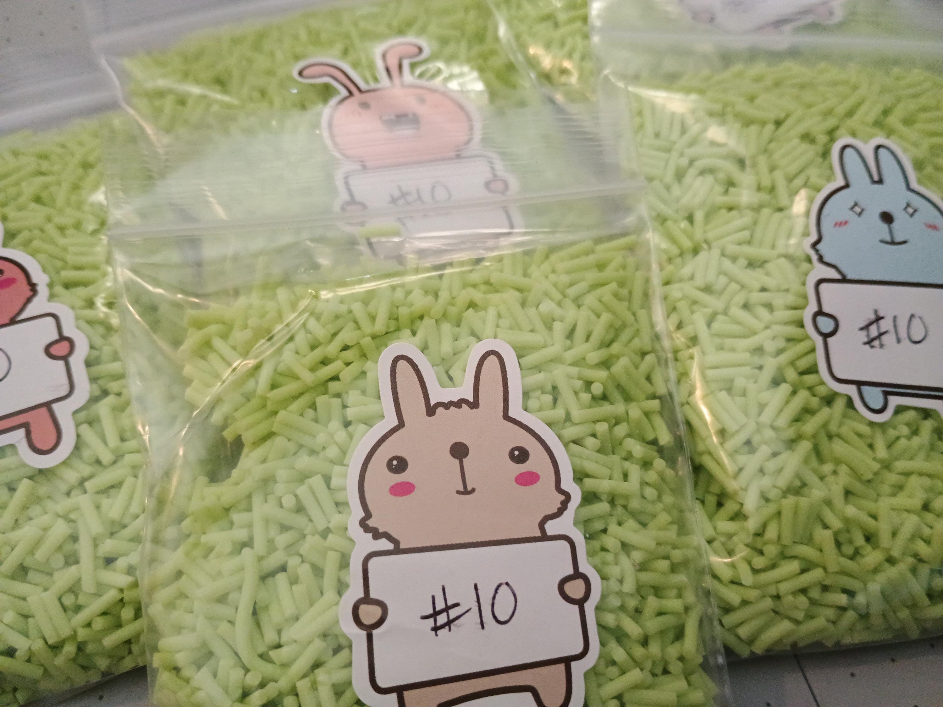 JIMMIES #10-#13 of 50gram bag fake sprinkles for crafting