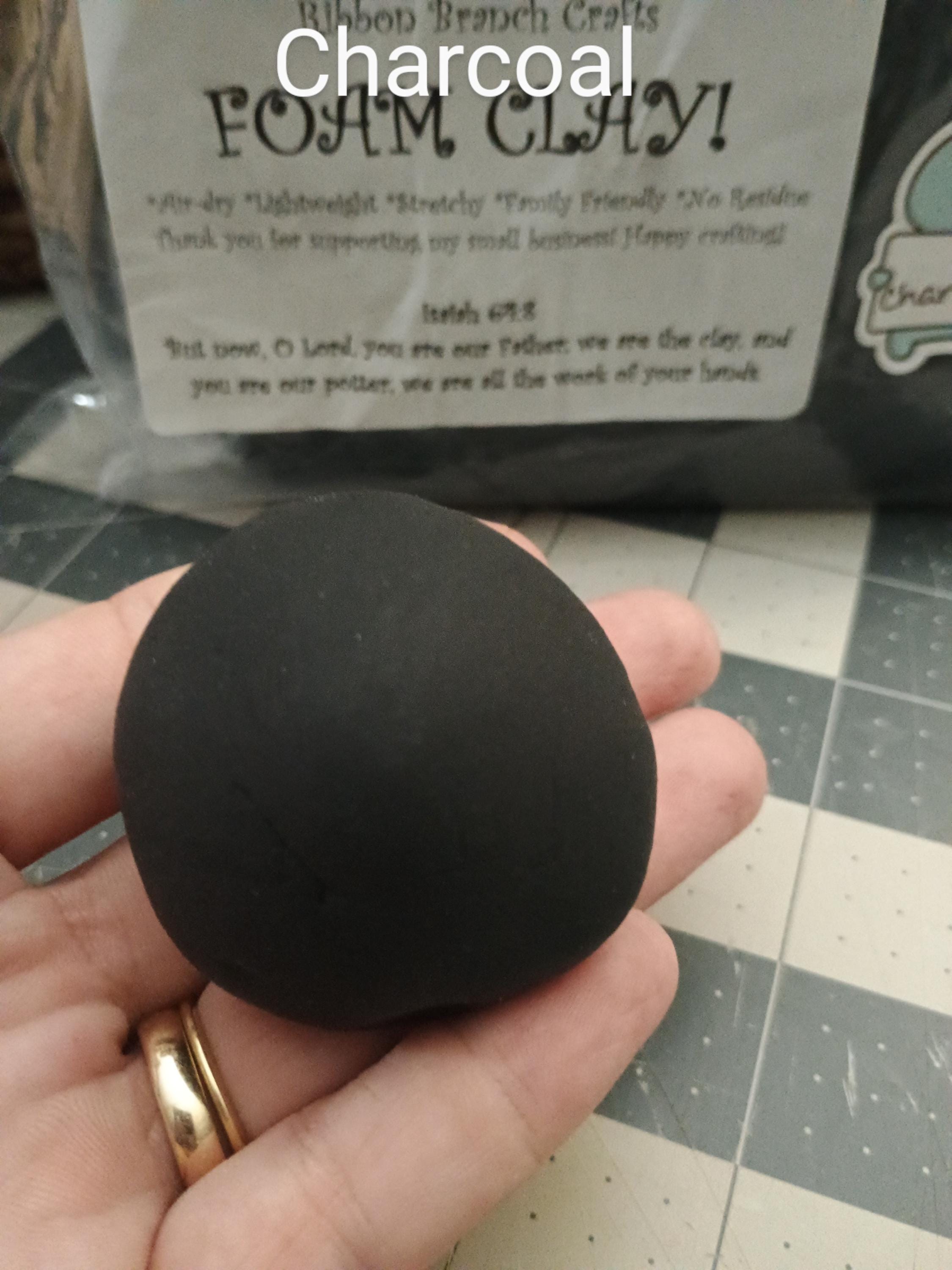 FIRM 15grams SAMPLE SIZE! / air dry foam clay