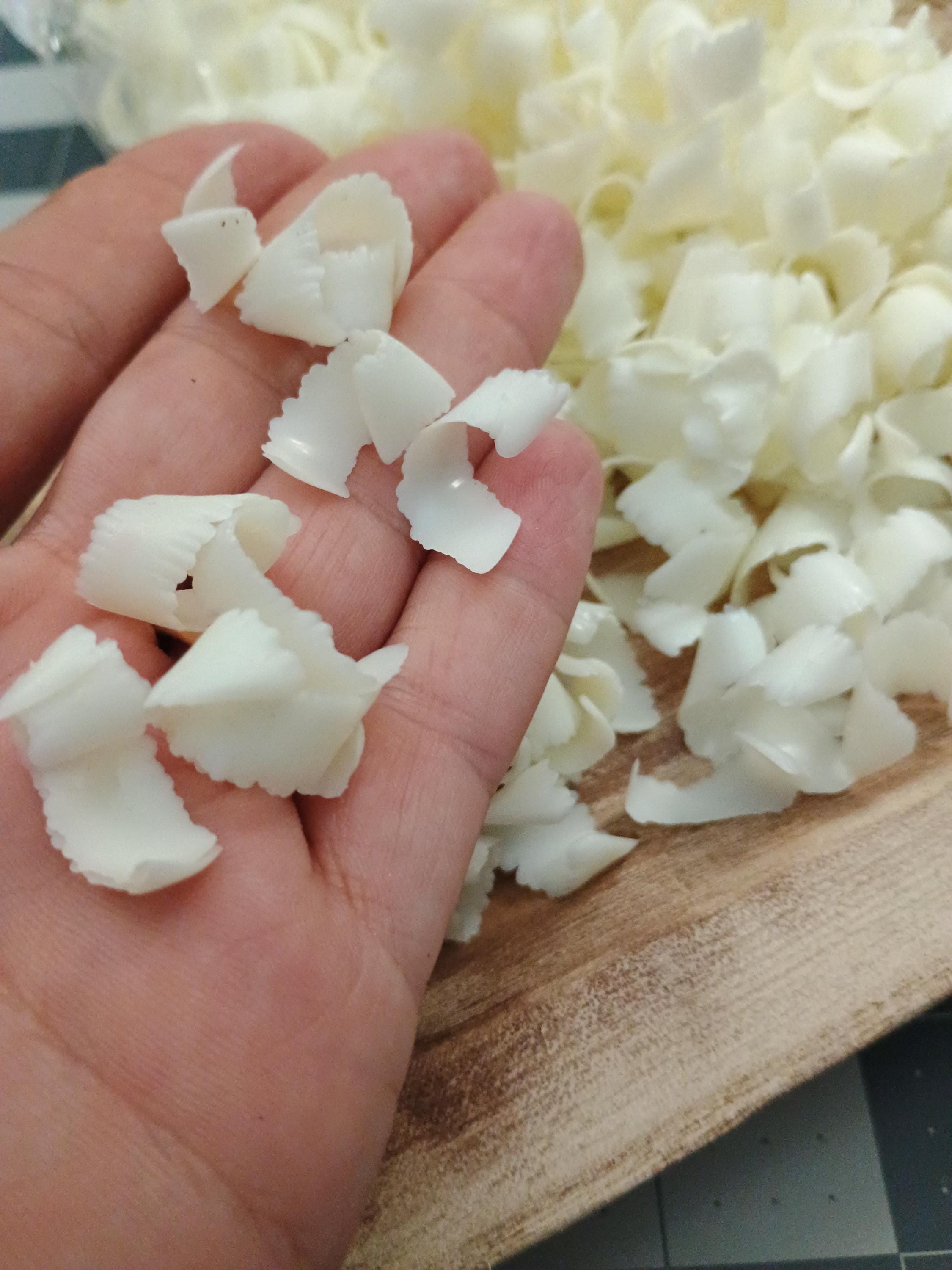 20g fake chocolate shavings for crafting / slime charms / candy topping / cabachon / embellishments