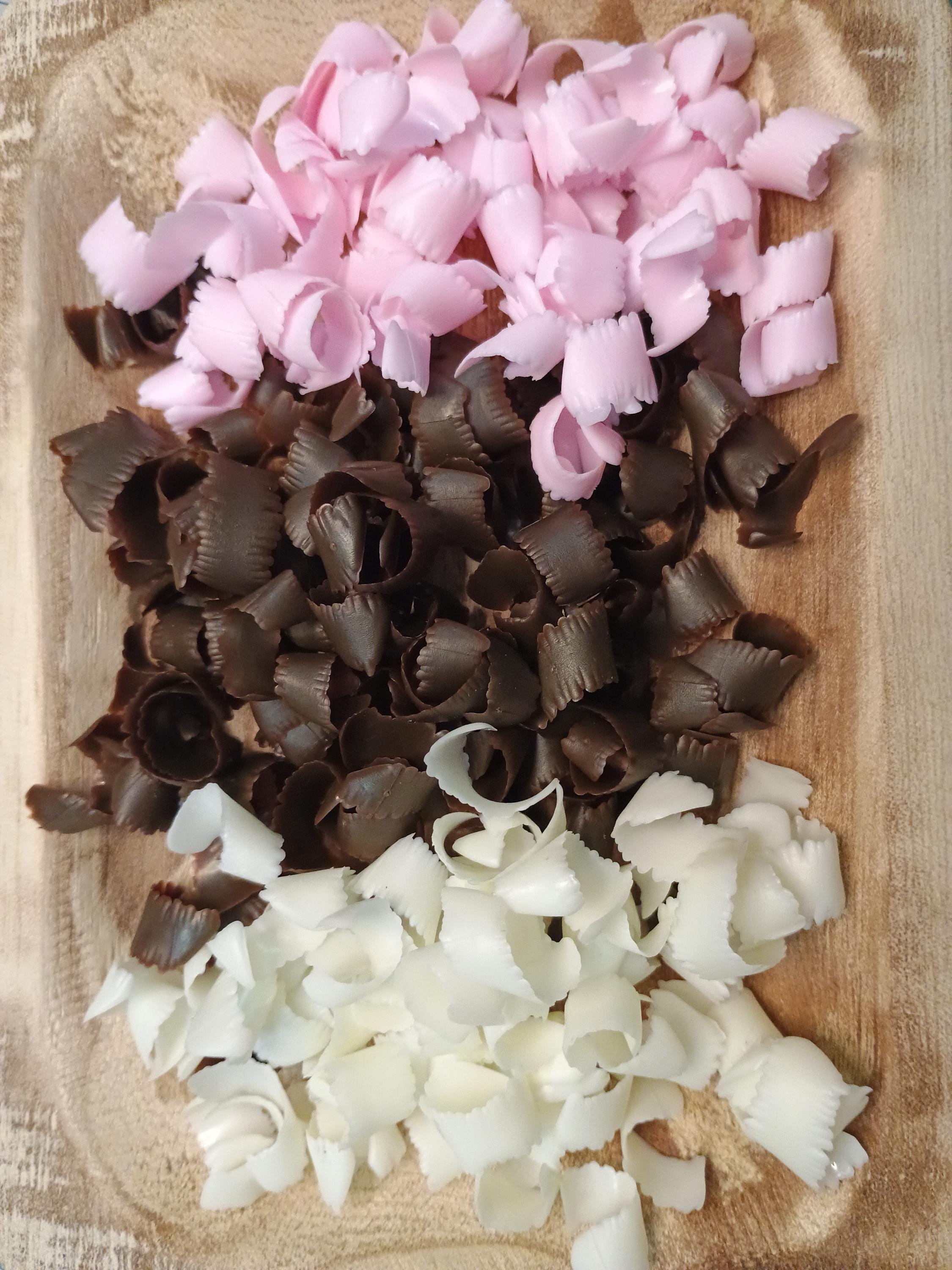 20g fake chocolate shavings for crafting / slime charms / candy topping / cabachon / embellishments