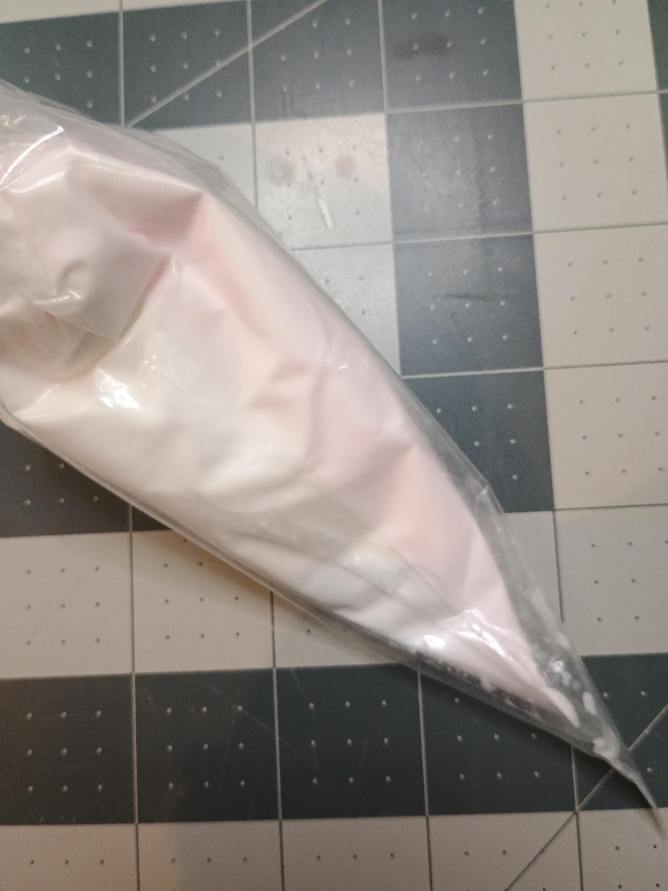 100grams TWO TONE cream clay for crafting fake fudge frosting