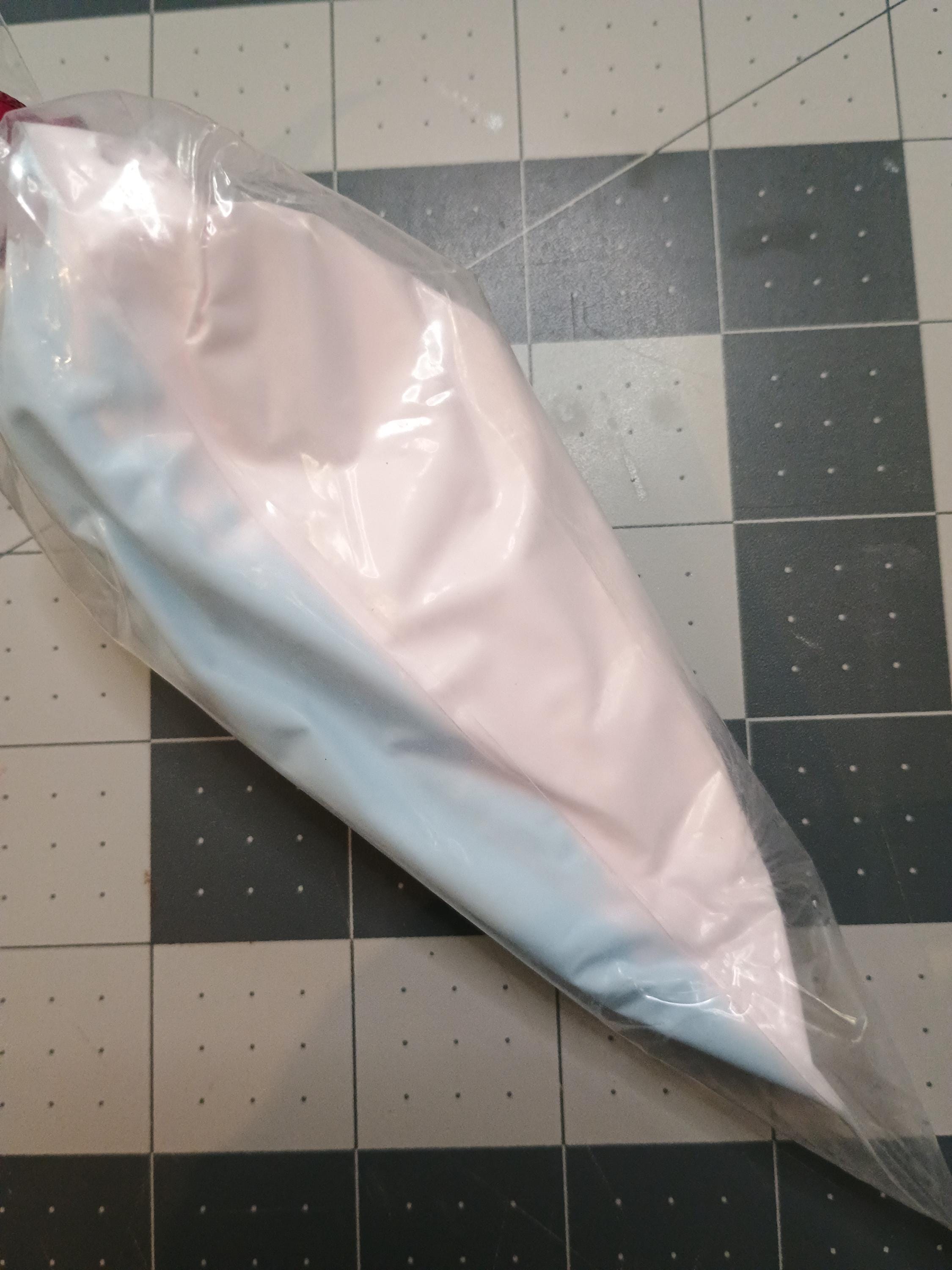 100grams TWO TONE cream clay for crafting fake fudge frosting