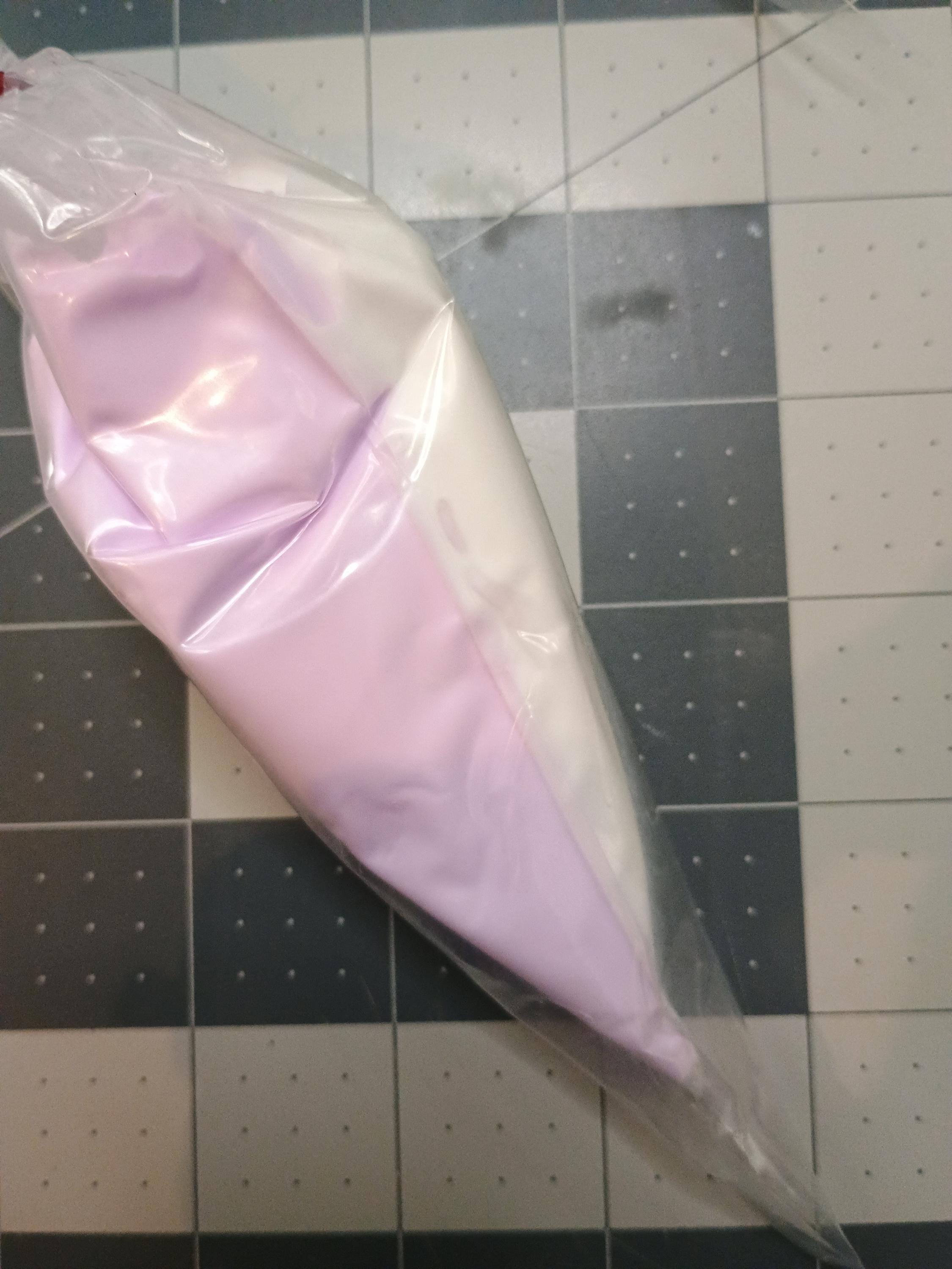 100grams TWO TONE cream clay for crafting fake fudge frosting