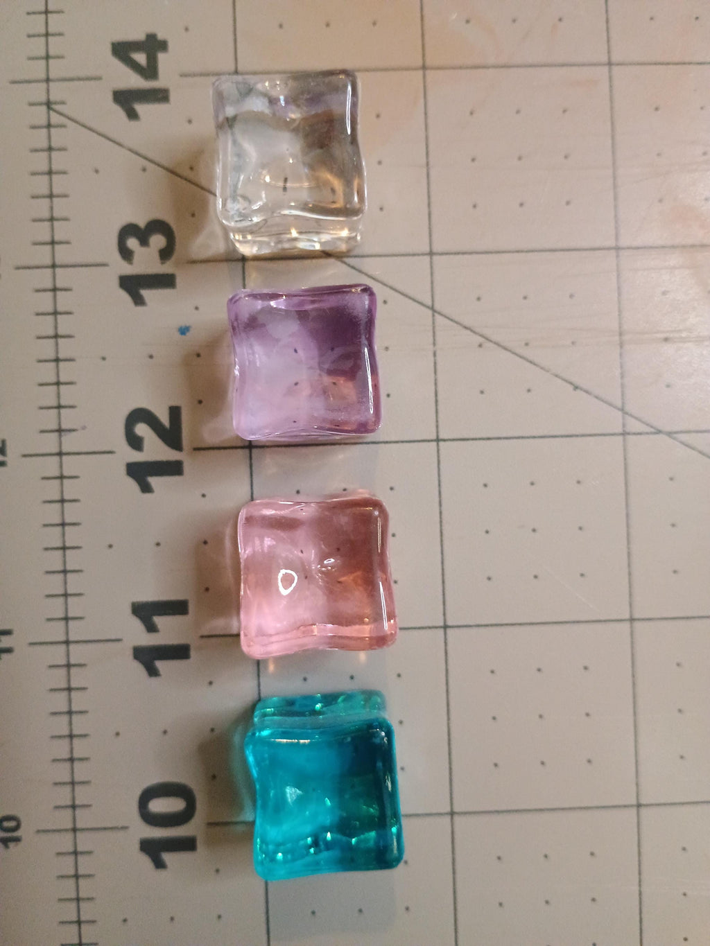 10pcs fake ice cubes for crafting