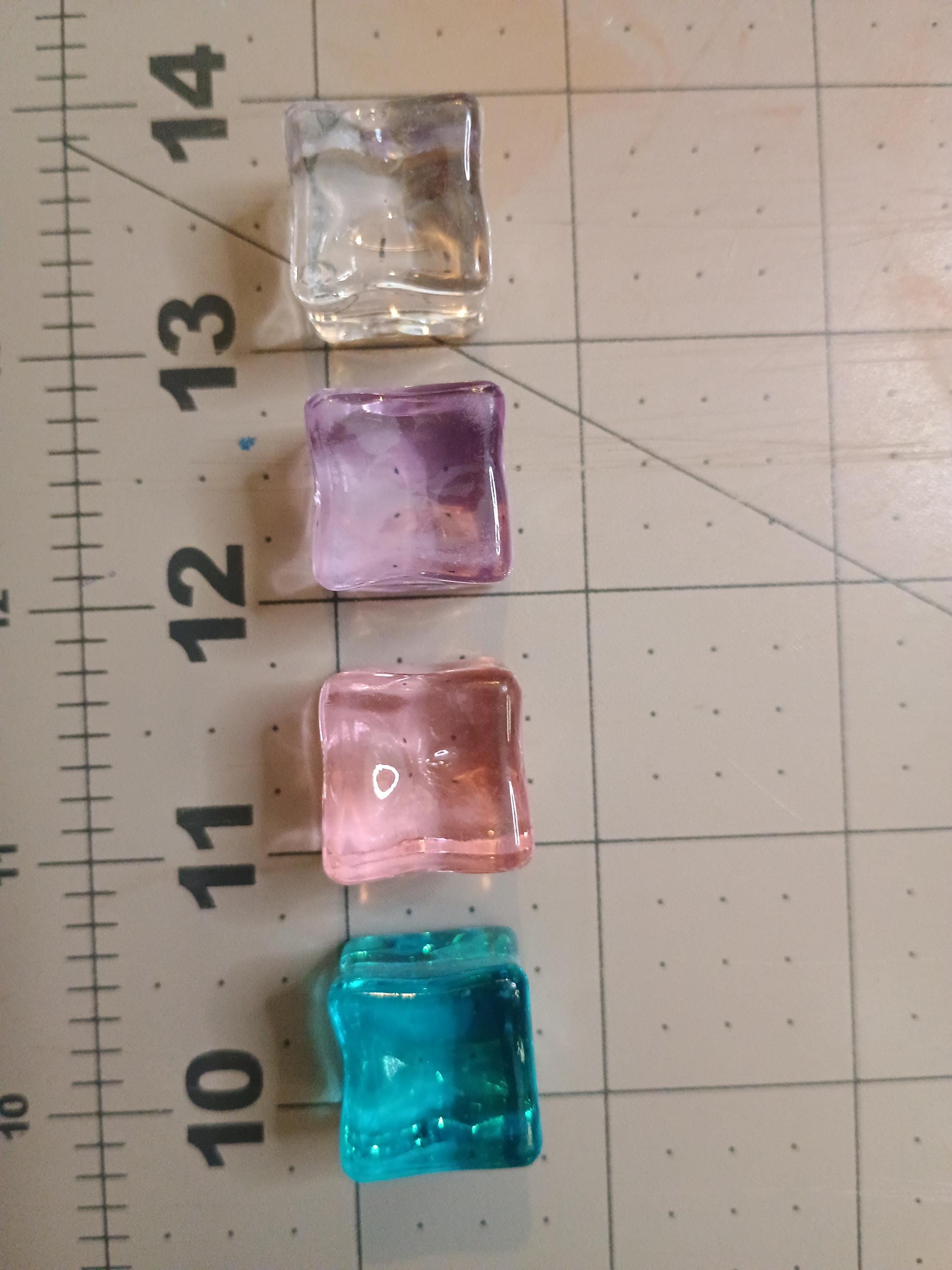 10pcs fake ice cubes for crafting