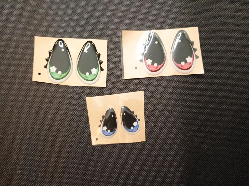 RBC#4 / ORIGINAL DESIGN / Resin eyes for clay / Ribbon Branch Crafts / air dry foam clay / porcelain clay / doll eyes