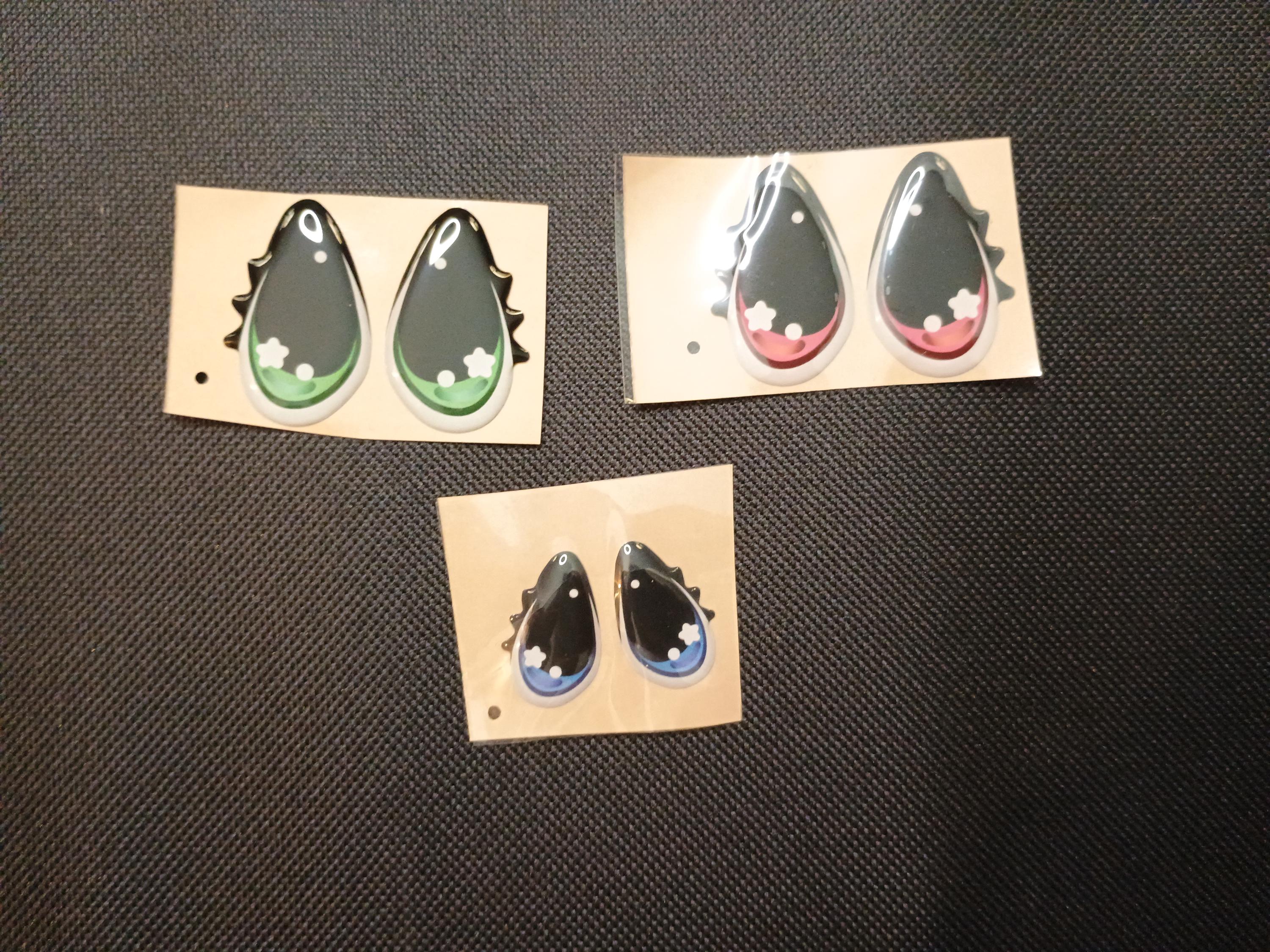 RBC#4 / ORIGINAL DESIGN / Resin eyes for clay / Ribbon Branch Crafts / air dry foam clay / porcelain clay / doll eyes