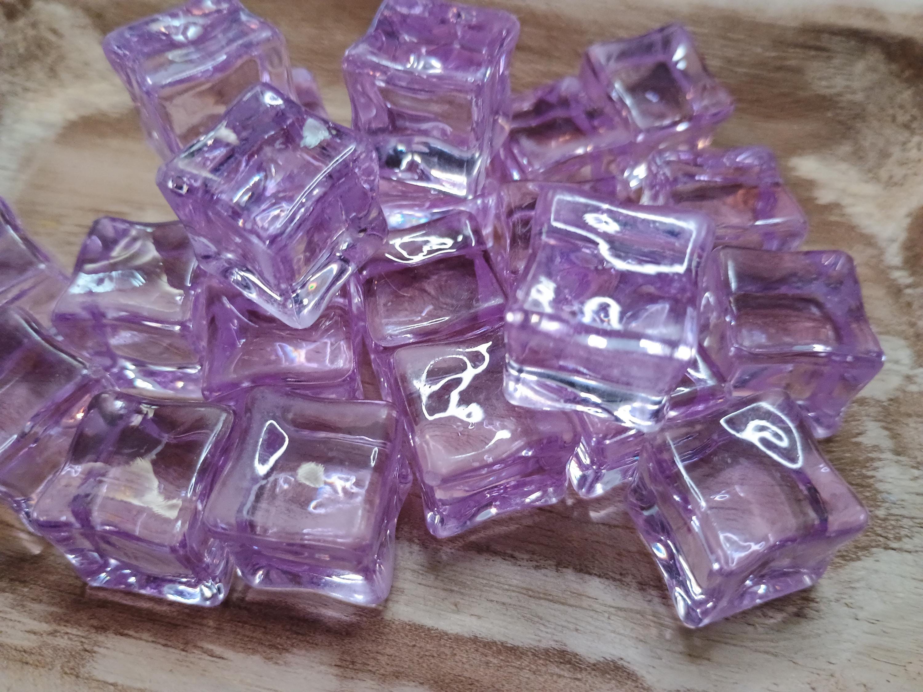 10pcs fake ice cubes for crafting