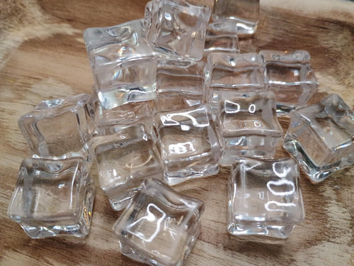 10pcs fake ice cubes for crafting