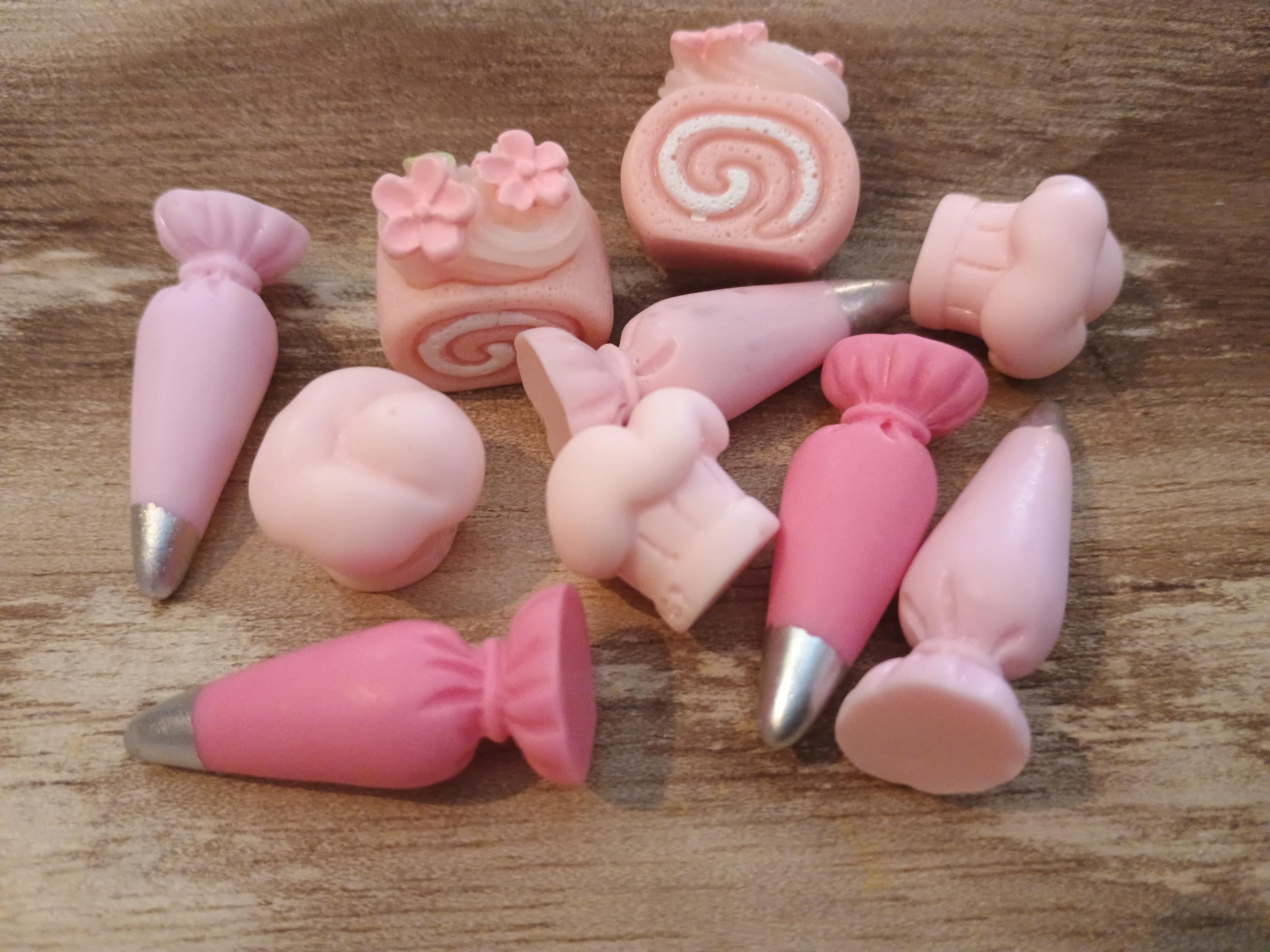 10pcs cabachons/ bakers mix
