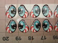HOLIDAY #3 / ORIGINAL DESIGN/ Resin eyes for clay / Ribbon Branch Crafts / air dry foam clay / porcelain clay / doll eyes