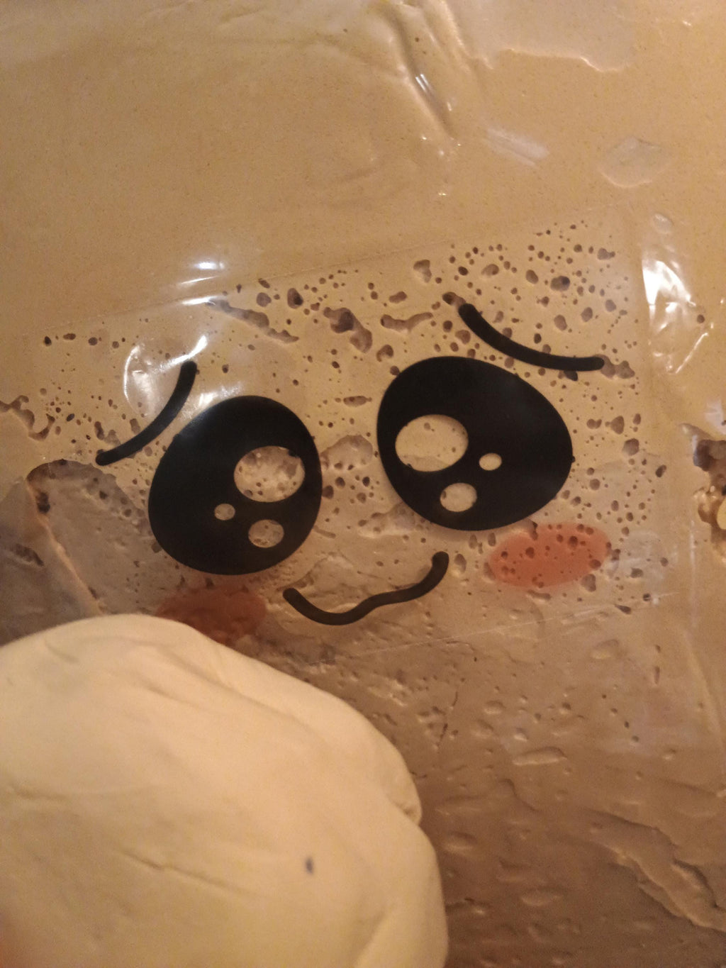 FIRM 1000g (2.2lbs) PEANUT BUTTER air dry foam clay
