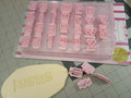26 pc Alphabet stamps/ letter impression / lowercase letter cutters/ Ribbon Branch Crafts