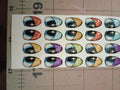 RBC#26 / ORIGINAL DESIGN / Resin eyes for clay / Ribbon Branch Crafts / air dry foam clay / porcelain clay / doll eyes / felt