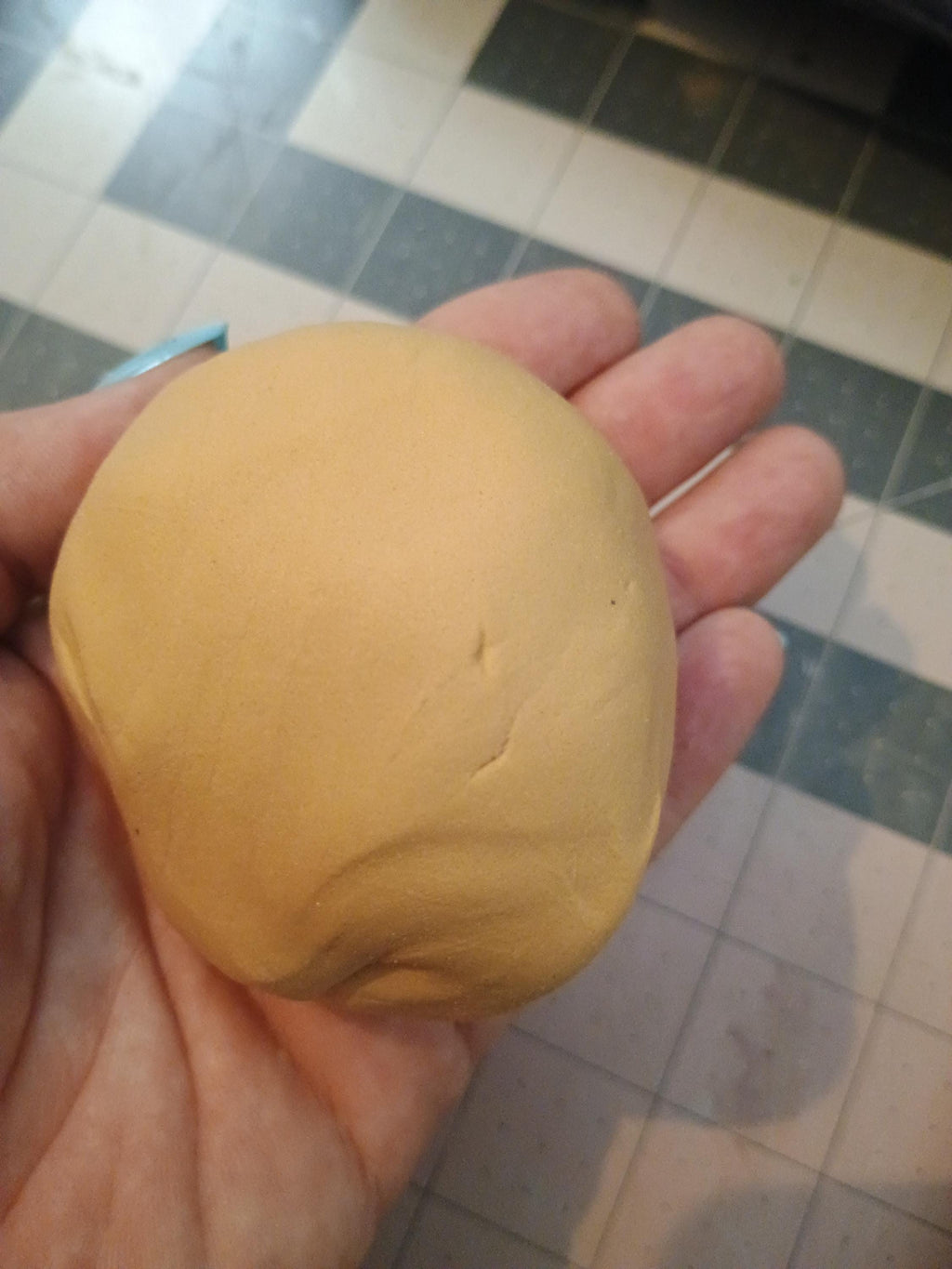 FIRM 100grams PEANUT BUTTER air dry foam clay
