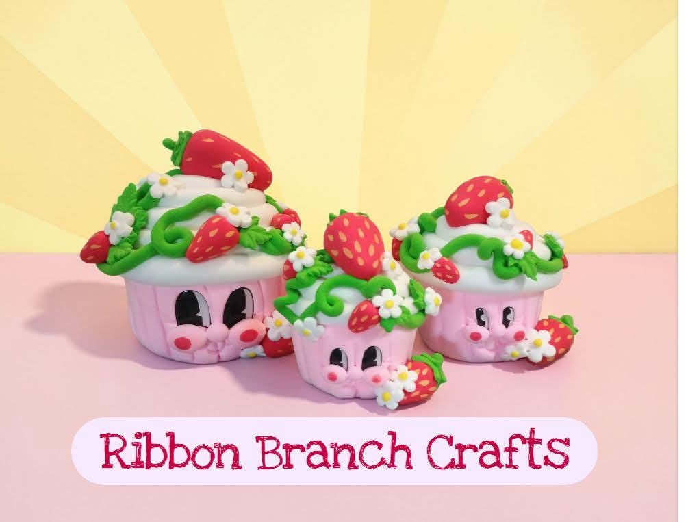 RBC#25 / ORIGINAL DESIGN / Resin eyes for clay / Ribbon Branch Crafts / air dry foam clay / porcelain clay / doll eyes / felt