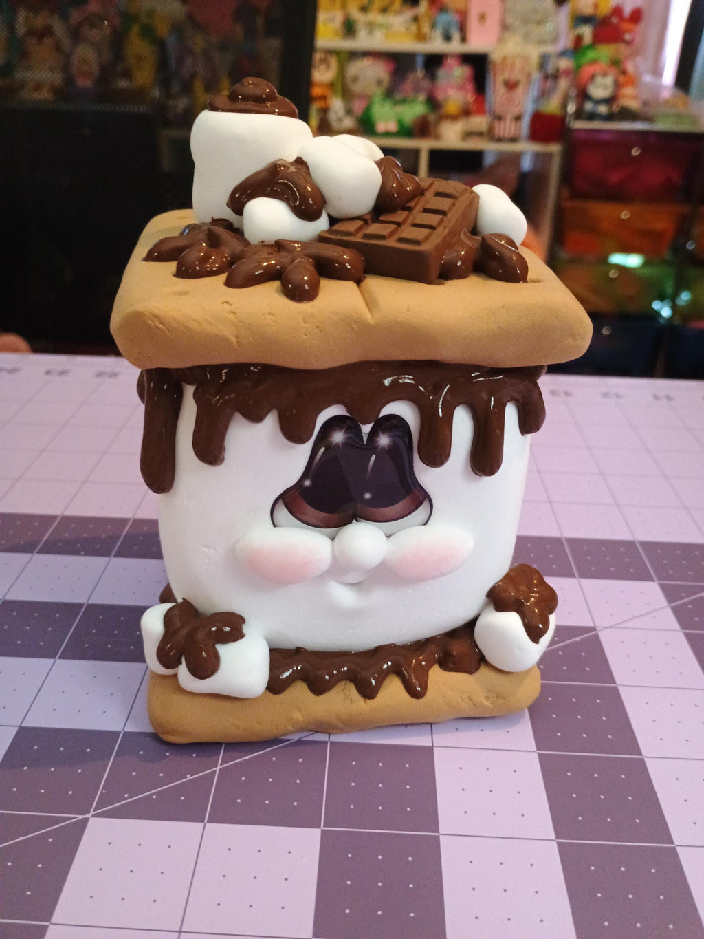 RBC#1 / ORIGINAL DESIGN / Resin eyes for clay / Ribbon Branch Crafts / air dry foam clay / porcelain clay / doll eyes / felt eyes