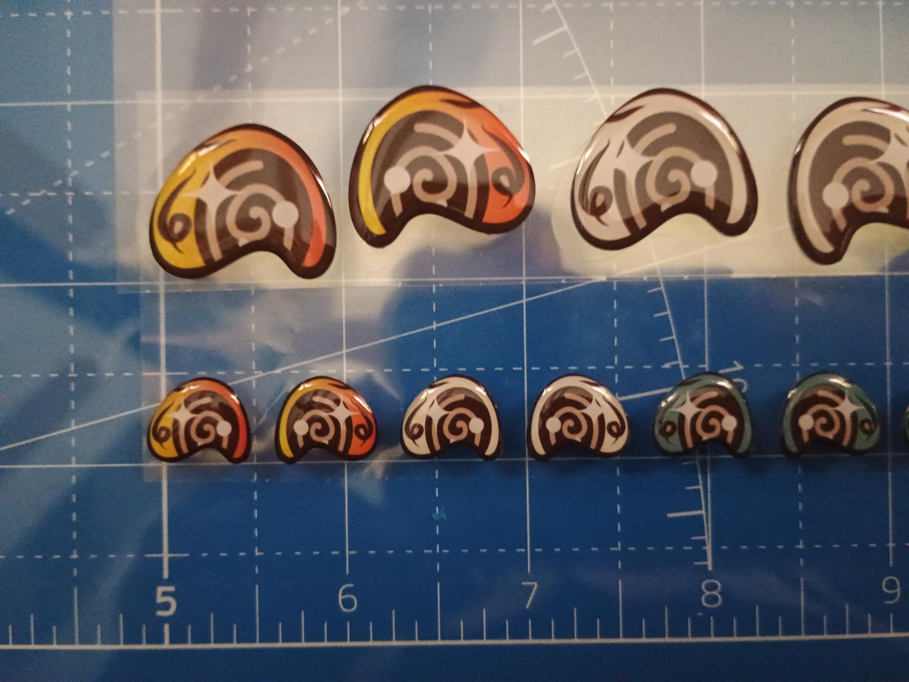HOLIDAY #5 / ORIGINAL DESIGN / Resin eyes for clay / Ribbon Branch Crafts / air dry foam clay / porcelain clay / doll eyes / felt eyes