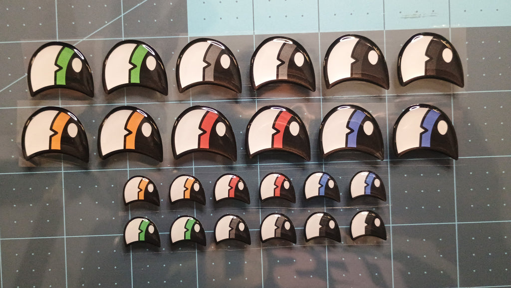 RBC#8 /Resin eyes for clay / Ribbon Branch Crafts original design / air dry foam clay / porcelain clay / doll eyes